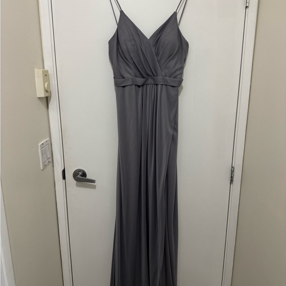 Azazie Slate Grey Women's Dress
